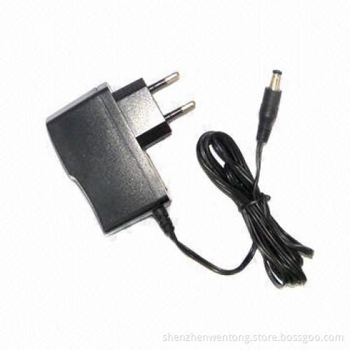 12V/1A Power Supply with 100 to 240V Range AC at 50/60Hz Input Voltage, Measures 74 x 40 x 30mm
